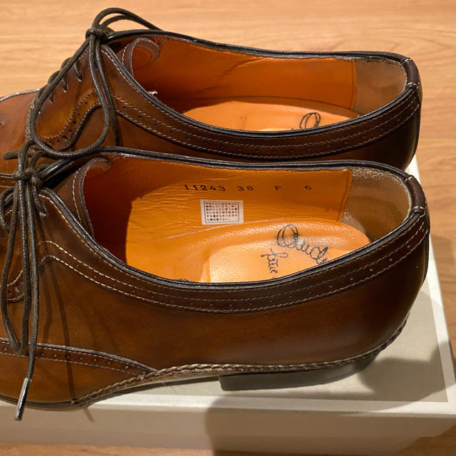 Santoni(サントーニ)のサントーニ　ウィングチップ　クォーターブローグシューズ　6 メンズの靴/シューズ(ドレス/ビジネス)の商品写真