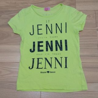 ジェニィ(JENNI)のｼｽﾀｰｼﾞｪﾆｰ 半袖Tシャツ ﾗｲﾄｸﾞﾘｰﾝ&ﾌﾞﾙｰ140cm(Tシャツ/カットソー)