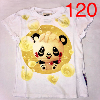 グラグラ(GrandGround)のしゃぼん玉ハッピィTシャツ120(Tシャツ/カットソー)