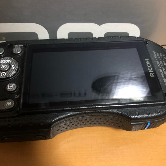 RICOH(リコー)のWG-4GPSブルー スマホ/家電/カメラのカメラ(コンパクトデジタルカメラ)の商品写真