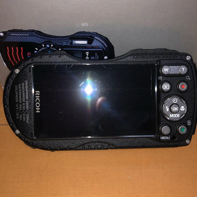 RICOH(リコー)のWG-4GPSブルー スマホ/家電/カメラのカメラ(コンパクトデジタルカメラ)の商品写真