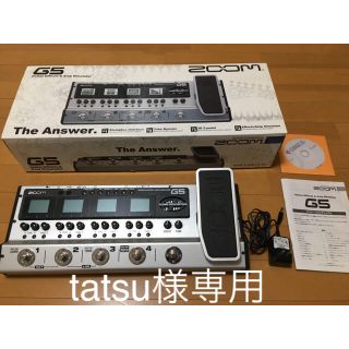 ズーム(Zoom)の【tatsu様専用】ギター用マルチエフェクター　ZOOM  G5(エフェクター)