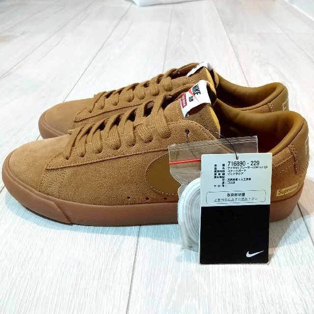 NIKE(ナイキ)のSupreme×NIKE SB BLAZER ブレザー フォース ダンクDUNK メンズの靴/シューズ(スニーカー)の商品写真