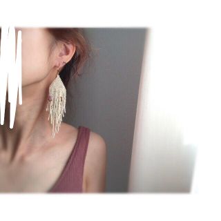2枚で送料無料 イザベルマラン ISABEL MARANT ピアス レザーフリンジ