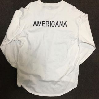 アメリカーナ(AMERICANA)のアメリカーナ　ロンT(Tシャツ(長袖/七分))