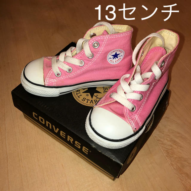 CONVERSE(コンバース)のconverse  ハイカット　13センチ キッズ/ベビー/マタニティのベビー靴/シューズ(~14cm)(スニーカー)の商品写真