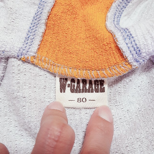 W-GARAGE KIDSパーカー キッズ/ベビー/マタニティのベビー服(~85cm)(トレーナー)の商品写真