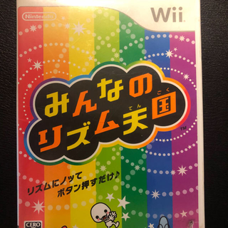 ウィー(Wii)のリズム天国  wii(携帯用ゲームソフト)