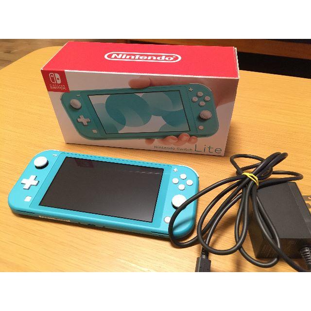 Nintendo switch Lite ターコイズ 2020年4月購入