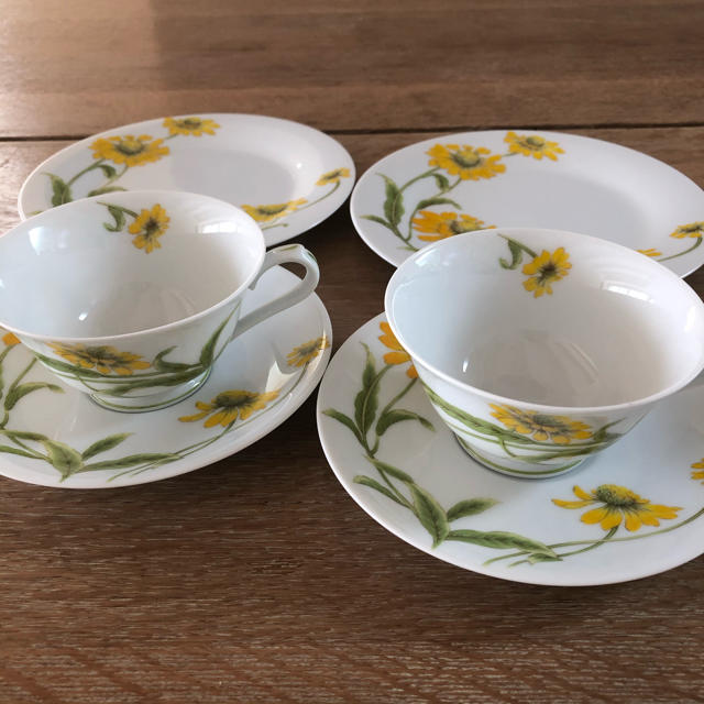 Noritake - 新品未使用 ノリタケ 昭和レトロ コーヒーカップ ソーサー 小皿 2セットの通販 by スカイ｜ノリタケならラクマ