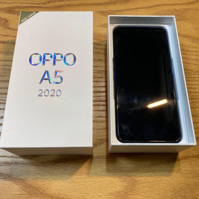 【美品】OPPO A5 2020 ブルー
