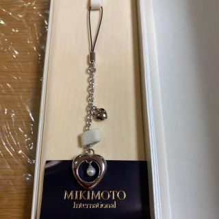 ミキモト(MIKIMOTO)のミキモト　パール　ストラップ(キーホルダー)