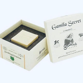 ガミラシークレット(Gamila secret)のgamila Secret ガミラシークレットソープ ゼラニウム 115g(洗顔料)