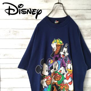 ディズニー(Disney)のはちみつ様専用 ディズニー Tシャツ ミッキー デカロゴ ビックシルエット(Tシャツ/カットソー(半袖/袖なし))