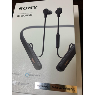 ソニー(SONY)のSONY WI-1000XM2  ブラック(ヘッドフォン/イヤフォン)