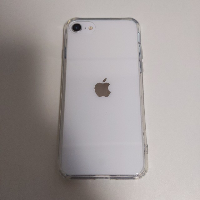 iPhoneSE(2020) SIMフリー 白 64GBスマートフォン/携帯電話