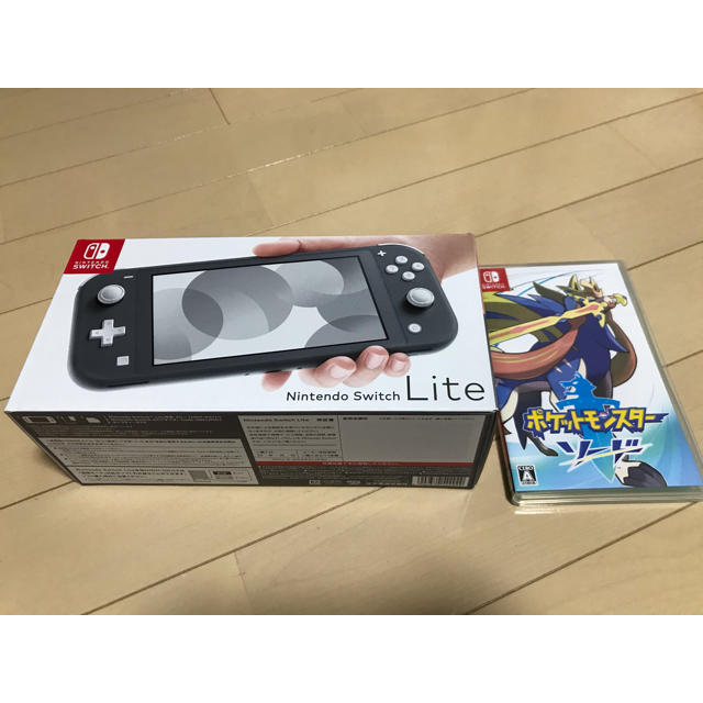 【新品未使用】Nintendo Switch Liteグレー