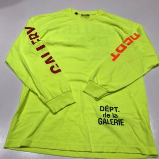 Gallery dept ロンＴ 蛍光 黄色(Tシャツ(長袖/七分))