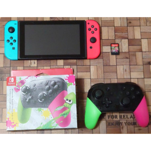 Nintendo Switch 本体　Joy-Con  プロコン　スプラトゥーン