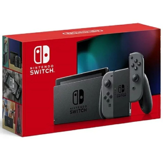 Nintendo Switch グレー本体(バッテリー強化版)