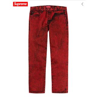 シュプリーム(Supreme)の【32inc】Washed Regular Jean【未使用】(デニム/ジーンズ)