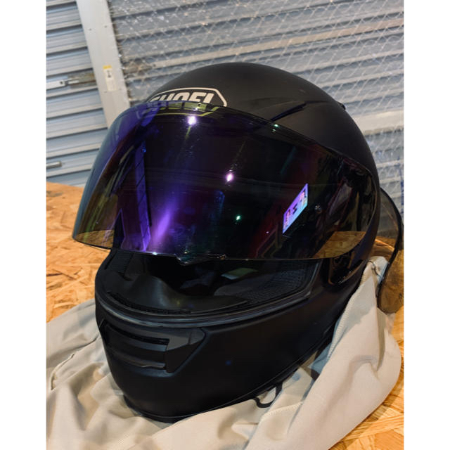 ふ様専用！【SHOEI 】ヘルメット（XR-1100マットブラック）サイズXL 自動車/バイクのバイク(ヘルメット/シールド)の商品写真