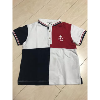 TK TKSAPKID タケオキクチ ポロシャツ 110 半袖(Tシャツ/カットソー)