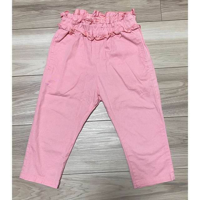 F.O.KIDS(エフオーキッズ)のアプレレクール　ウエストフリルパンツ キッズ/ベビー/マタニティのキッズ服女の子用(90cm~)(パンツ/スパッツ)の商品写真