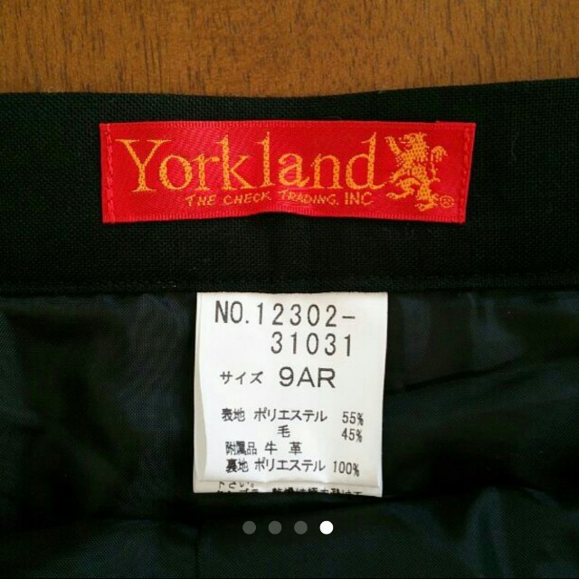 Yorkland(ヨークランド)のyork land プリーツスカート レディースのスカート(ひざ丈スカート)の商品写真