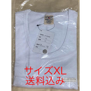 アヴィレックス(AVIREX)のAVIREX デイリーUネックTシャツ（白 XL）(Tシャツ/カットソー(半袖/袖なし))