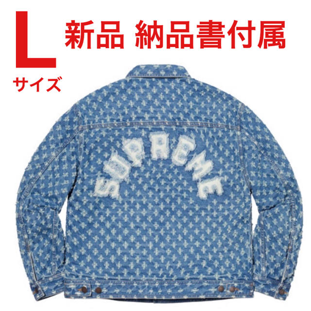 数量は多い Supreme - Supreme Hole Lサイズ Jacket Denim Punch G