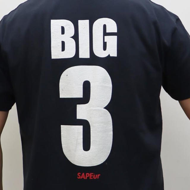 Tシャツ/カットソー(半袖/袖なし)SAPEur   BIG3Tシャツ