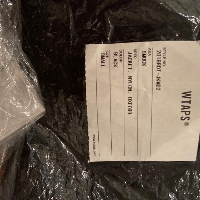 W)taps(ダブルタップス)のごろりん様専用　Wtaps 20ss Smock 黒　Sサイズ メンズのトップス(Tシャツ/カットソー(七分/長袖))の商品写真