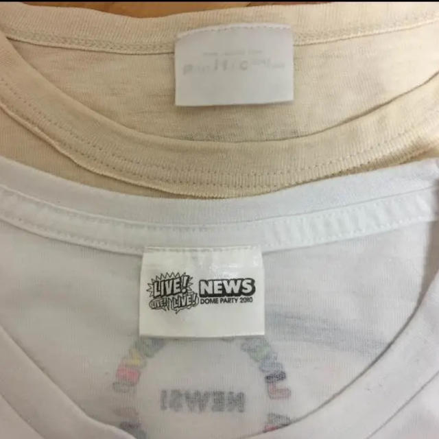 NEWS(ニュース)のNEWS   ツアーTシャツ 2着セット レディースのトップス(Tシャツ(半袖/袖なし))の商品写真