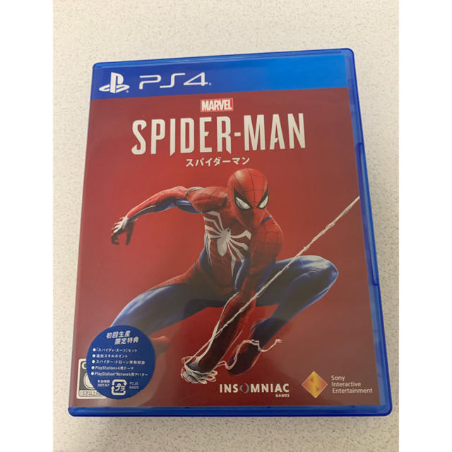 Marvel’s Spider-Man（スパイダーマン） PS4 エンタメ/ホビーのゲームソフト/ゲーム機本体(家庭用ゲームソフト)の商品写真