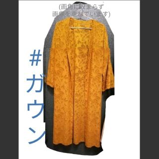 ジーユー(GU)の⸜値下げ⸝‍オレンジ  ガウン👚(その他)