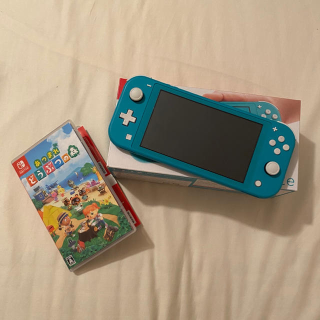 Nintendo switch lite と　あつまれどうぶつの森ソフトあつ森