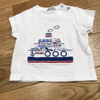 ファミリア(familiar)のファミリア　Tシャツ　80(Ｔシャツ)