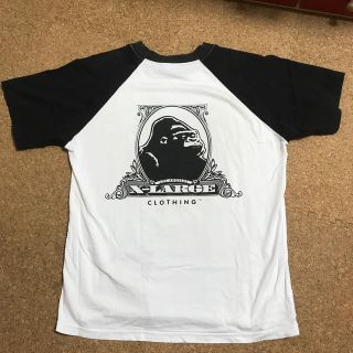 エクストララージ(XLARGE)のエクストララージ　 ゴリララグランスリーブTシャツ(Tシャツ/カットソー(半袖/袖なし))