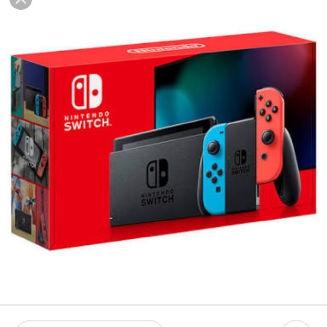 新品 未使用  Switch本体ネオン