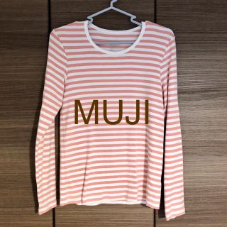 ムジルシリョウヒン(MUJI (無印良品))のMUJI 無印 ボーダーTシャツ(Tシャツ(長袖/七分))