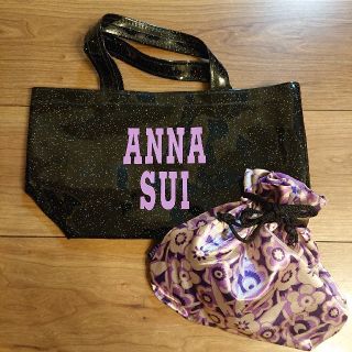 アナスイ(ANNA SUI)の♡ANNA SUI♡巾着付き♡ミニトート♡(ハンドバッグ)