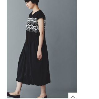 ミナペルホネン(mina perhonen)の新品○mina perhonen○flower stepワンピース(ひざ丈ワンピース)