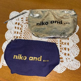 新品⭐︎niko and…ポーチ２個セット(ポーチ)