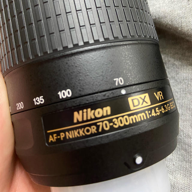 Nikon(ニコン)のDX VR AF-P NIKKOR 70-300mm 1:4.5-6.3GED スマホ/家電/カメラのカメラ(レンズ(ズーム))の商品写真