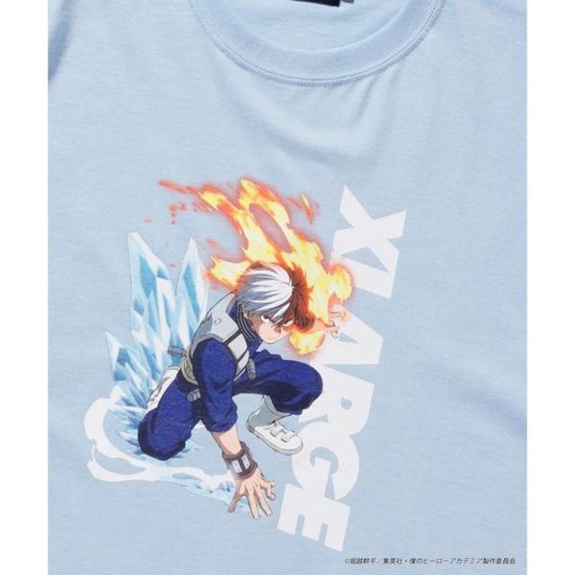 XLARGE(エクストララージ)のXLARGE × 僕のヒーローアカデミア TEE TODOROKI L メンズのトップス(Tシャツ/カットソー(半袖/袖なし))の商品写真