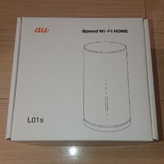 エーユー(au)のau  SPEED Wi-Fi Home L01S  [新品未使用](その他)