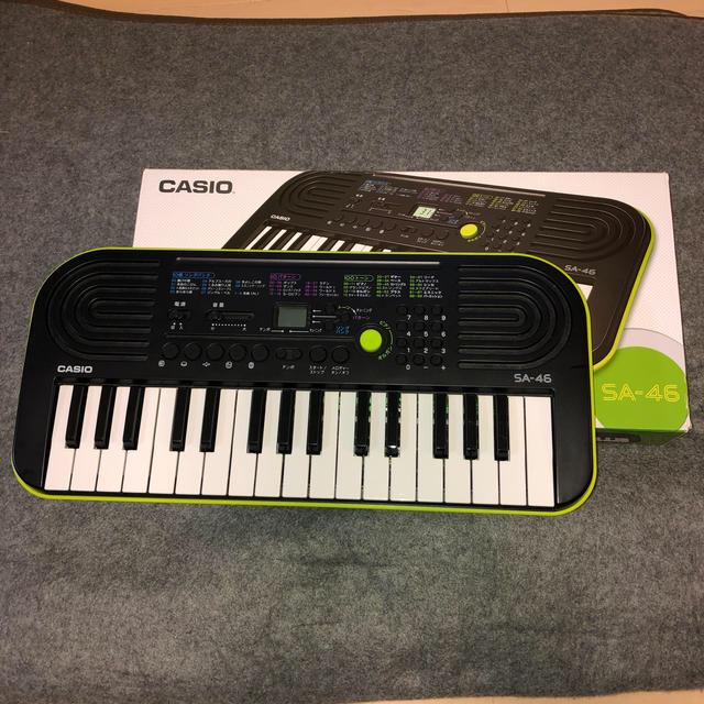 CASIO(カシオ)の電子ピアノ  CASIO カシオ SA-46 ミニキーボード 32鍵盤 SA46 楽器の鍵盤楽器(電子ピアノ)の商品写真