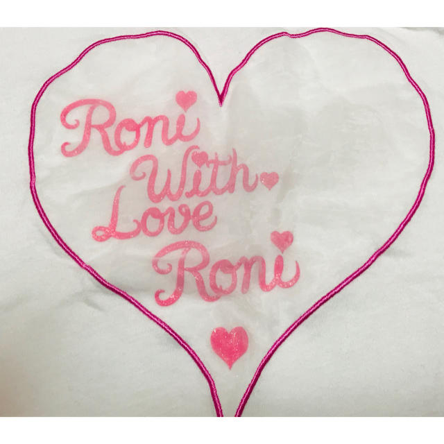 RONI(ロニィ)のRONI 肩あきTシャツ キッズ/ベビー/マタニティのキッズ服女の子用(90cm~)(Tシャツ/カットソー)の商品写真