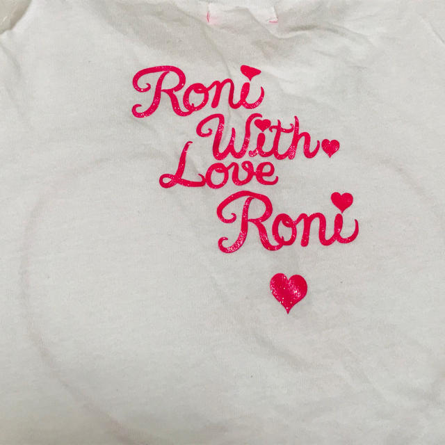 RONI(ロニィ)のRONI 肩あきTシャツ キッズ/ベビー/マタニティのキッズ服女の子用(90cm~)(Tシャツ/カットソー)の商品写真